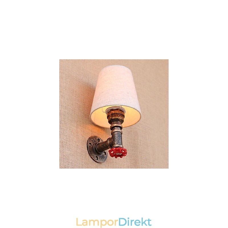 Rustik Lodge Mässing Funktion För Ambient Light Wall Sconces Vägglampa