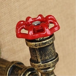 Rustik Lodge Målningsfunktion För Omgivande Ljus Vägglampor Vägglampa