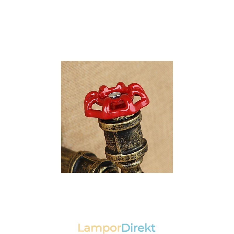 Rustik Lodge Målningsfunktion För Omgivande Ljus Vägglampor Vägglampa