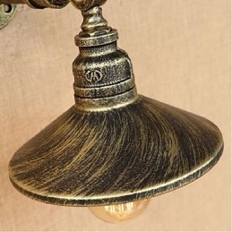 Rustik Lodge Målningsfunktion För Omgivande Ljus Vägglampor Vägglampa