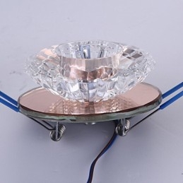 Energisparande Modern Taklampa Crystal Taklampa Down Glödlampa Lampa