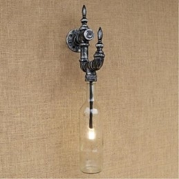 Rustik Lodge Silver Feature För Ambient Light Wall Sconces Wall Light