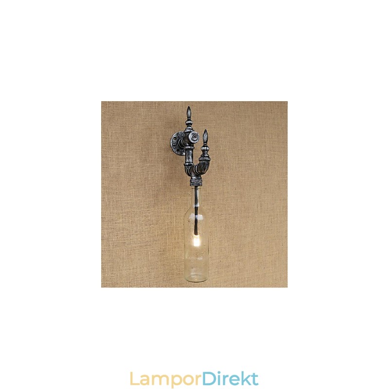 Rustik Lodge Silver Feature För Ambient Light Wall Sconces Wall Light