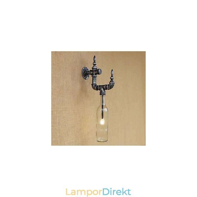 Rustik Lodge Silver Feature För Ambient Light Wall Sconces Wall Light