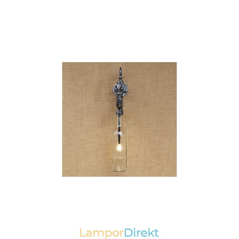 Rustik Lodge Silver Feature För Ambient Light Wall Sconces Wall Light