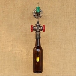 Modern Ny Kreativ Flaskvägglampa Wall Light