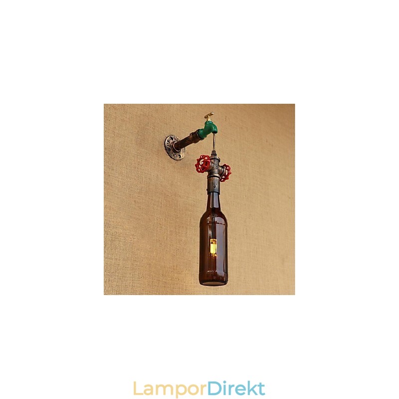 Modern Ny Kreativ Flaskvägglampa Wall Light
