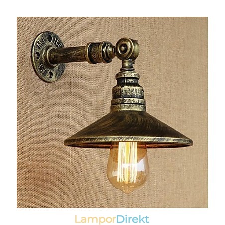 Industrial Style Nordic Water Pipe Vägglampa Vägglampa Industrial Style Nordic Water Pipe Vägglampa Vägglampa
