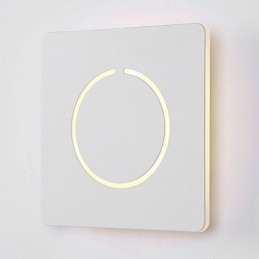 Integrerad Modern Samtida Målningsfunktion För Vägglampor För Omgivande Ljus