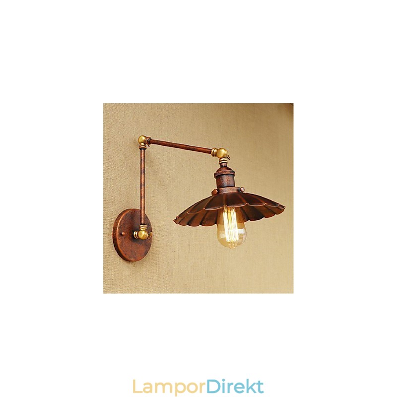 Lång Arm Halvrost Retro Creative Nostalgic Infällbara Vägglampor Vägglampor