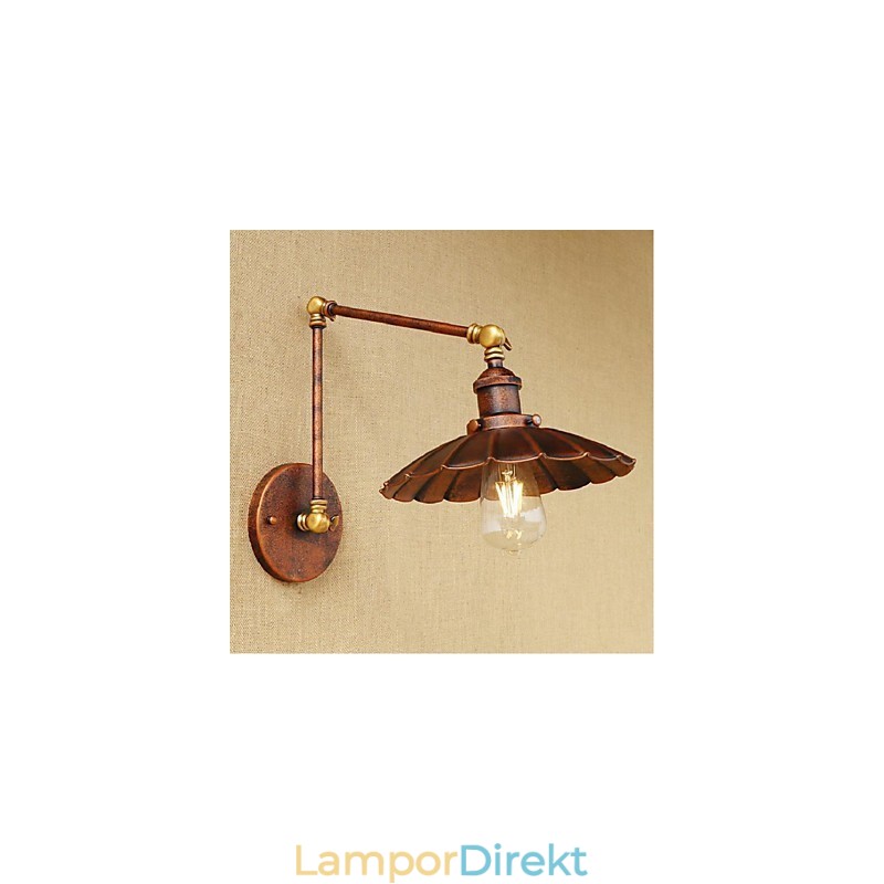Lång Arm Halvrost Retro Creative Nostalgic Infällbara Vägglampor Vägglampor