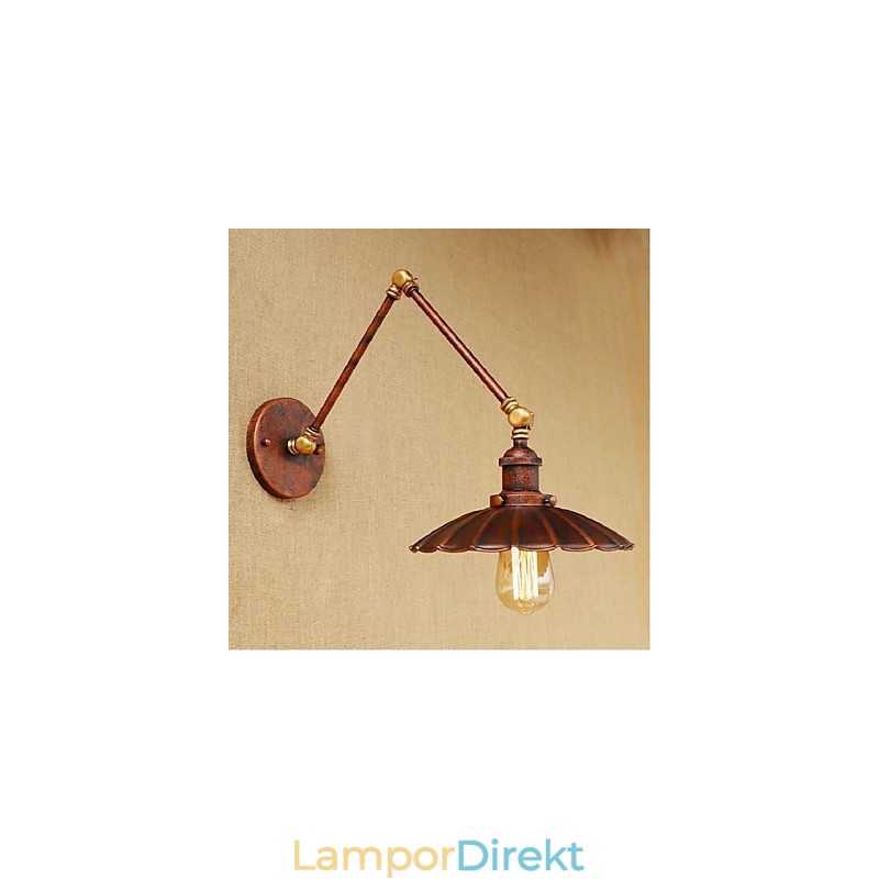 Lång Arm Halvrost Retro Creative Nostalgic Infällbara Vägglampor Vägglampor