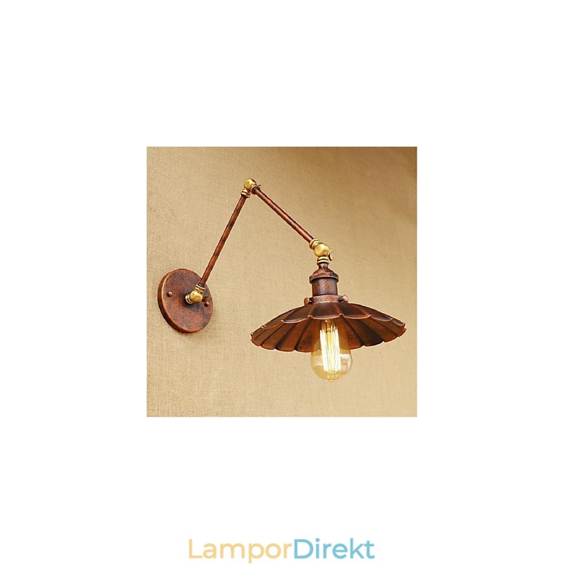 Lång Arm Halvrost Retro Creative Nostalgic Infällbara Vägglampor Vägglampor