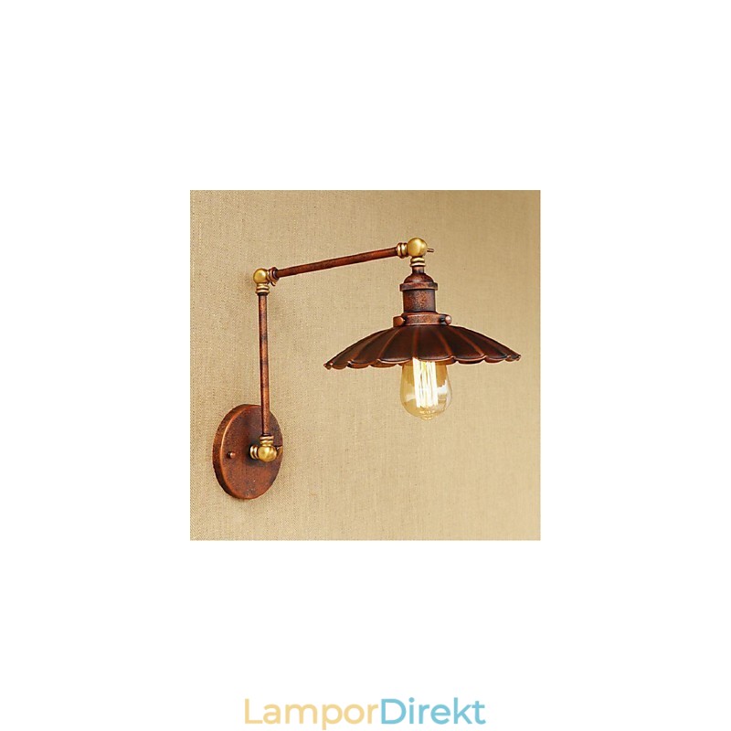 Lång Arm Halvrost Retro Creative Nostalgic Infällbara Vägglampor Vägglampor