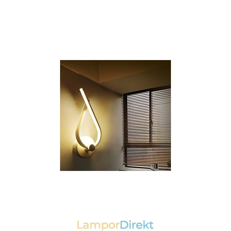 Integrerad Modern Contemporary Others-Funktion För Uplight Wall Sconces Wall Light
