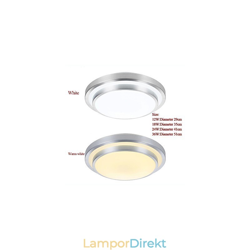 Flush Mount Lights The Light Round Enkel Modern