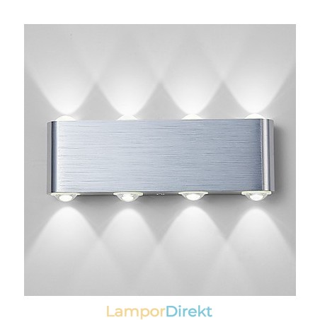 Modern Lätt Aluminium Infälld Vägglampa Integrerad Modern Lätt Aluminium Infälld Vägglampa Integrerad