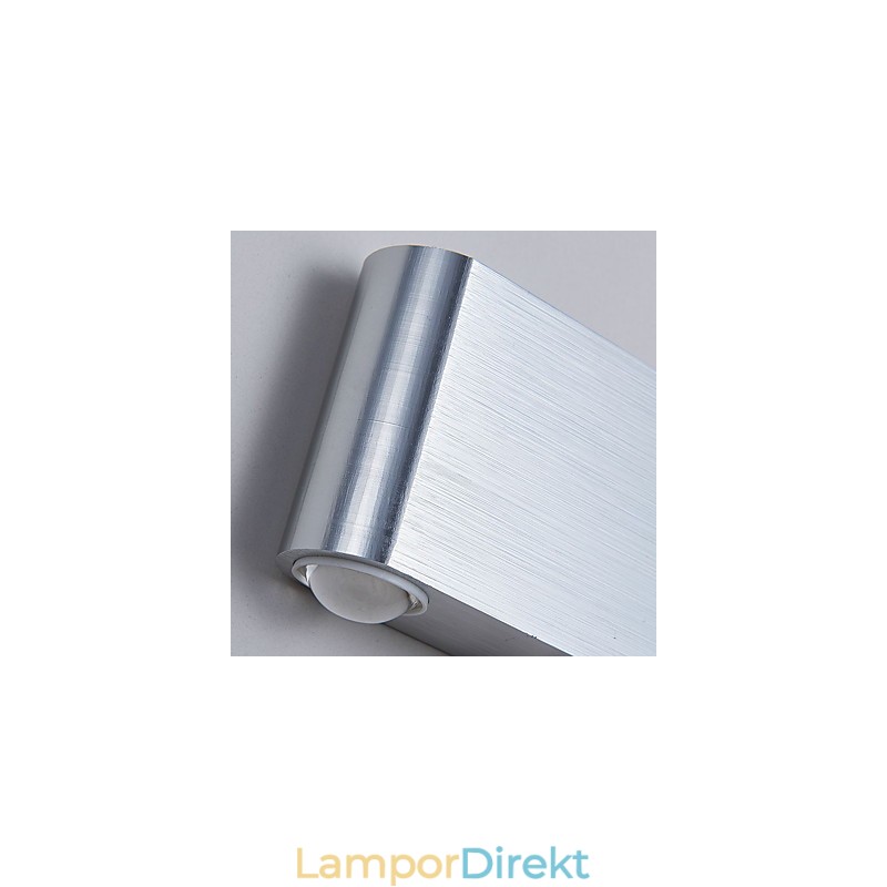 Modern Lätt Aluminium Infälld Vägglampa Integrerad