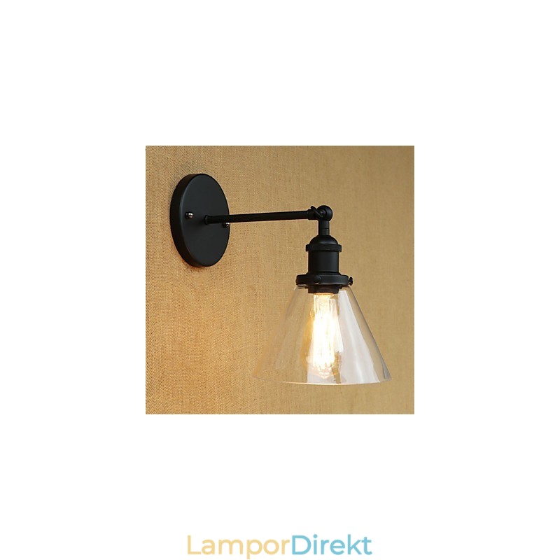 Country Retro Galvaniserad Funktion För Mini Style Eye Protection Ambient Light Wall Sconces
