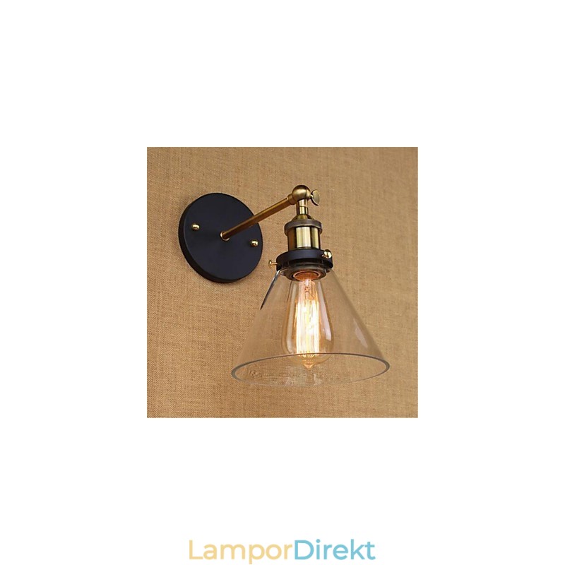 Country Retro Galvaniserad Funktion För Mini Style Eye Protection Ambient Light Wall Sconces