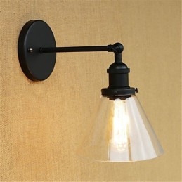 Country Retro Galvaniserad Funktion För Mini Style Eye Protection Ambient Light Wall Sconces