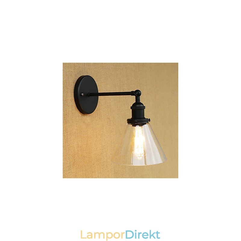 Country Retro Galvaniserad Funktion För Mini Style Eye Protection Ambient Light Wall Sconces