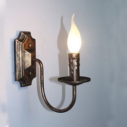 Antik Vägglampa Ljusform Enkel Korridor Balkonglampa Vägglampa