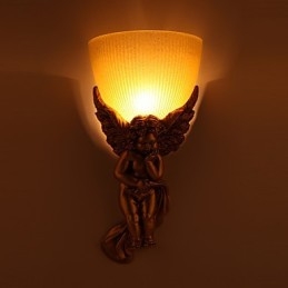 Modern Och Modern Traditionell Klassisk Rustik Lodge-Målningsfunktion För Mini Style Ambient Light