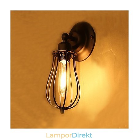 Traditionell Klassisk Rustik Lodge Country Målning Funktion För Svängarm Ambient Light Wall Sconces Vägglampa