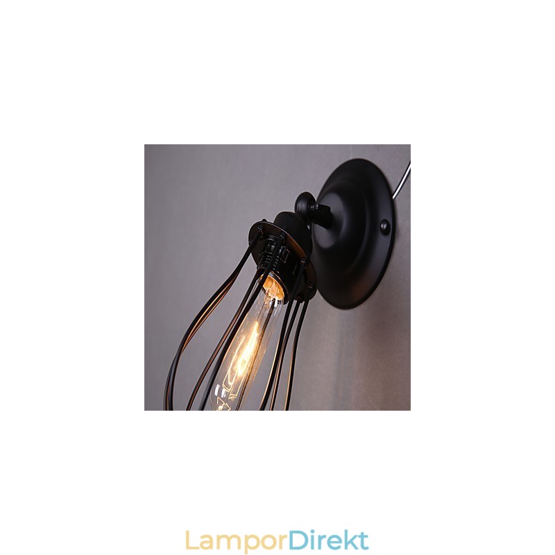 Traditionell Klassisk Rustik Lodge Country Målning Funktion För Svängarm Ambient Light Wall Sconces Vägglampa