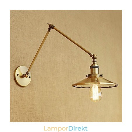 Rustik Lodge Country Retro Elektropläterad Funktion För Mini Style Swing Arm Ambient Light Rustik Lodge Country Retro Elektropläterad Funktion För Mini Style Swing Arm Ambient Light