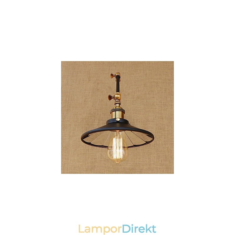 Rustik Lodge Country Retro Elektropläterad Funktion För Mini Style Swing Arm Ambient Light