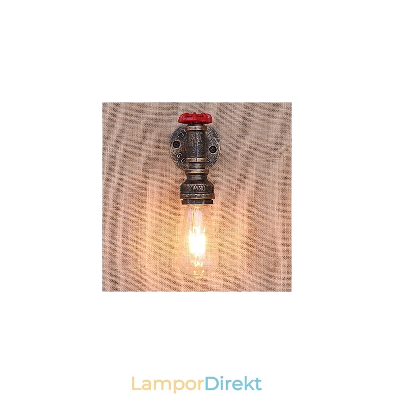 Country Retro Painting Feature För Mini Style Ambient Light Wall Sconces Wall Light