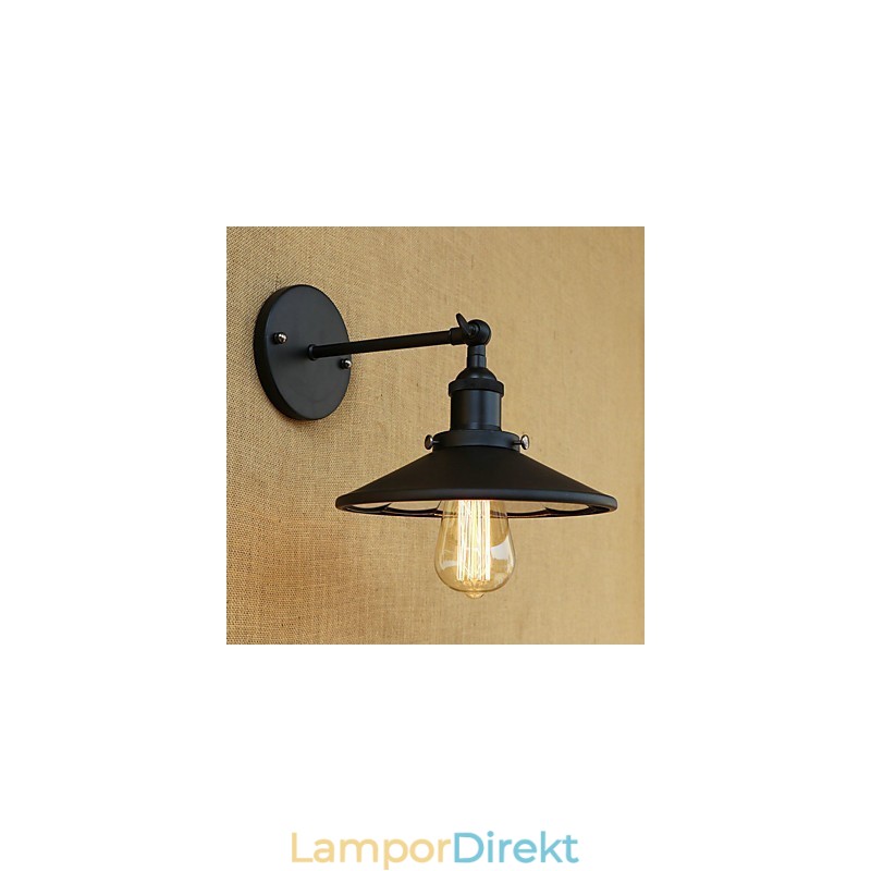Country Retro Painting Feature För Mini Style Ambient Light Wall Sconces Wall Light