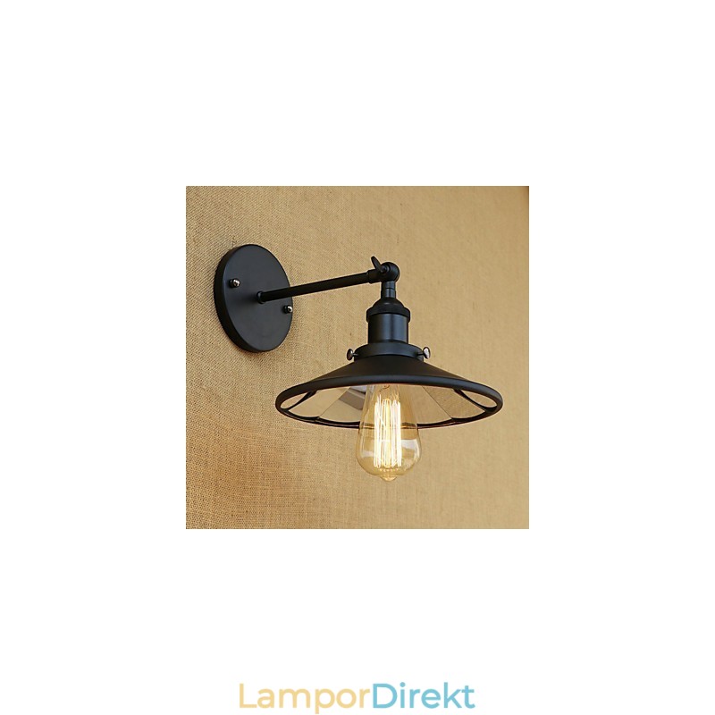 Country Retro Painting Feature För Mini Style Ambient Light Wall Sconces Wall Light