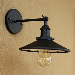 Country Retro Painting Feature För Mini Style Ambient Light Wall Sconces Wall Light
