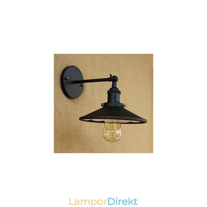 Country Retro Painting Feature För Mini Style Ambient Light Wall Sconces Wall Light