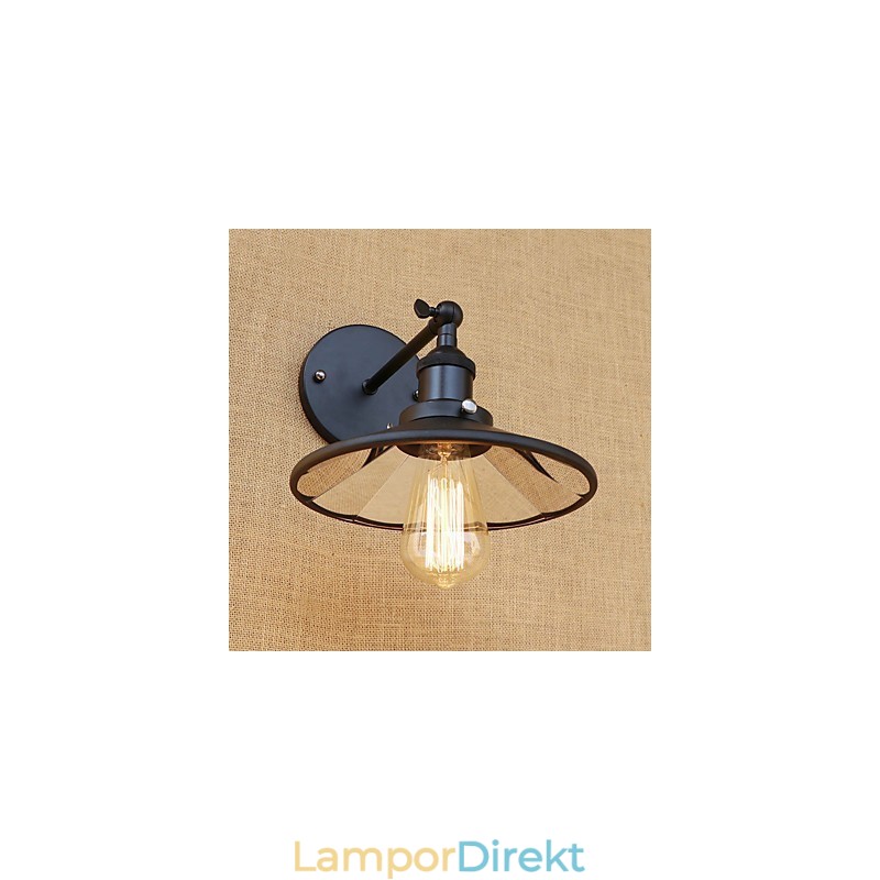 Country Retro Painting Feature För Mini Style Ambient Light Wall Sconces Wall Light