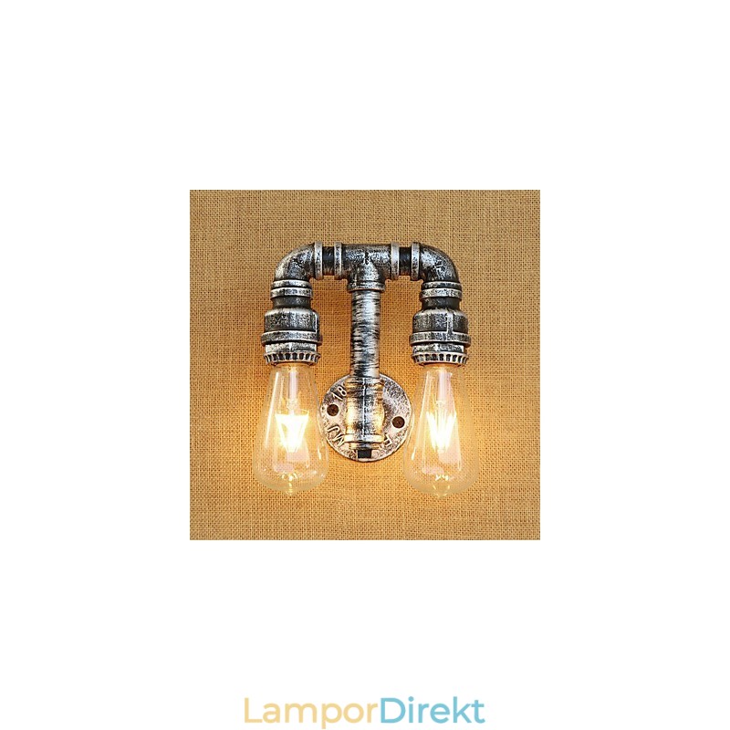 Country Retro Målningsfunktion För Svängarm Ambient Light Wall Sconces Wall Light