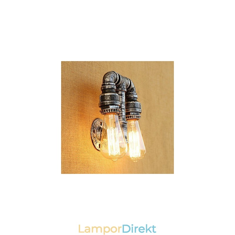 Country Retro Målningsfunktion För Svängarm Ambient Light Wall Sconces Wall Light