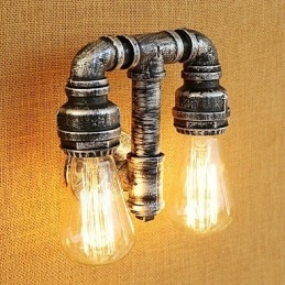 Country Retro Målningsfunktion För Svängarm Ambient Light Wall Sconces Wall Light