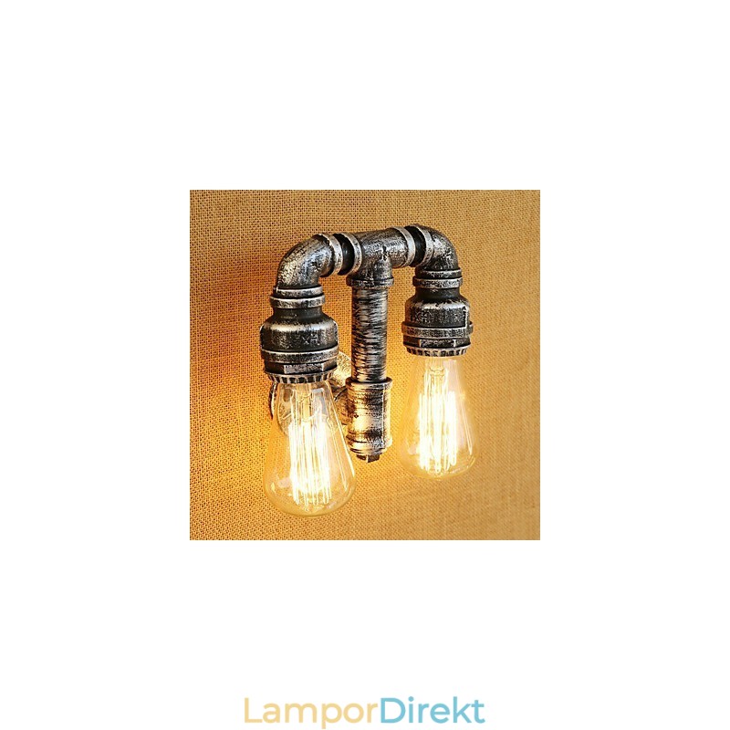 Country Retro Målningsfunktion För Svängarm Ambient Light Wall Sconces Wall Light