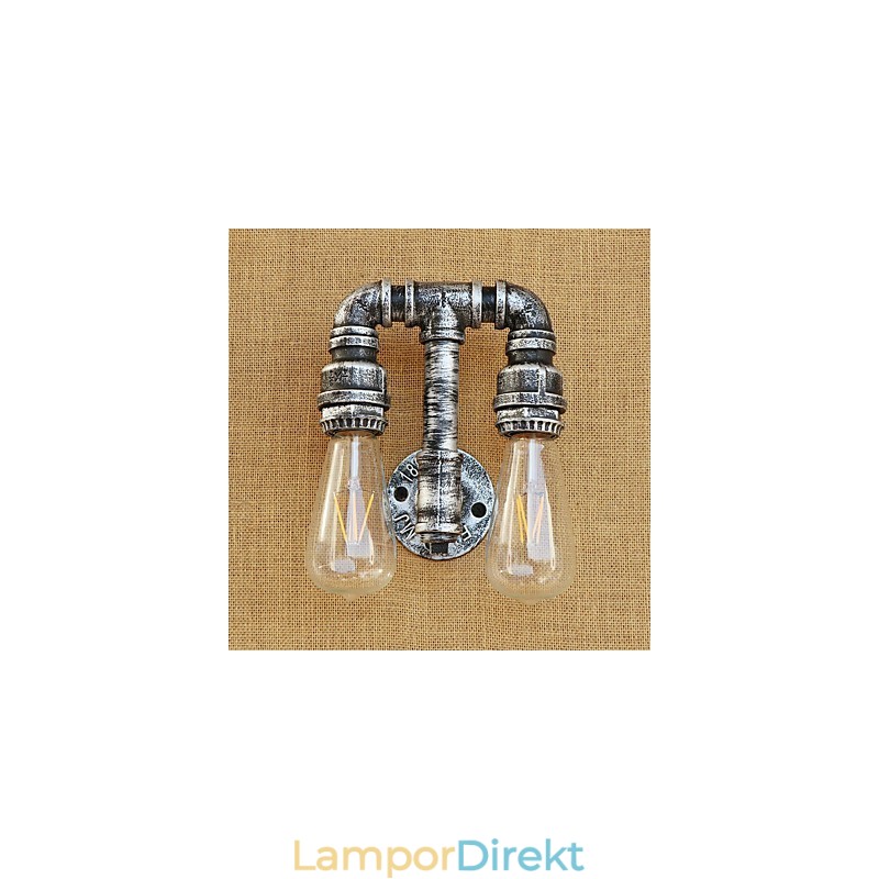 Country Retro Målningsfunktion För Svängarm Ambient Light Wall Sconces Wall Light