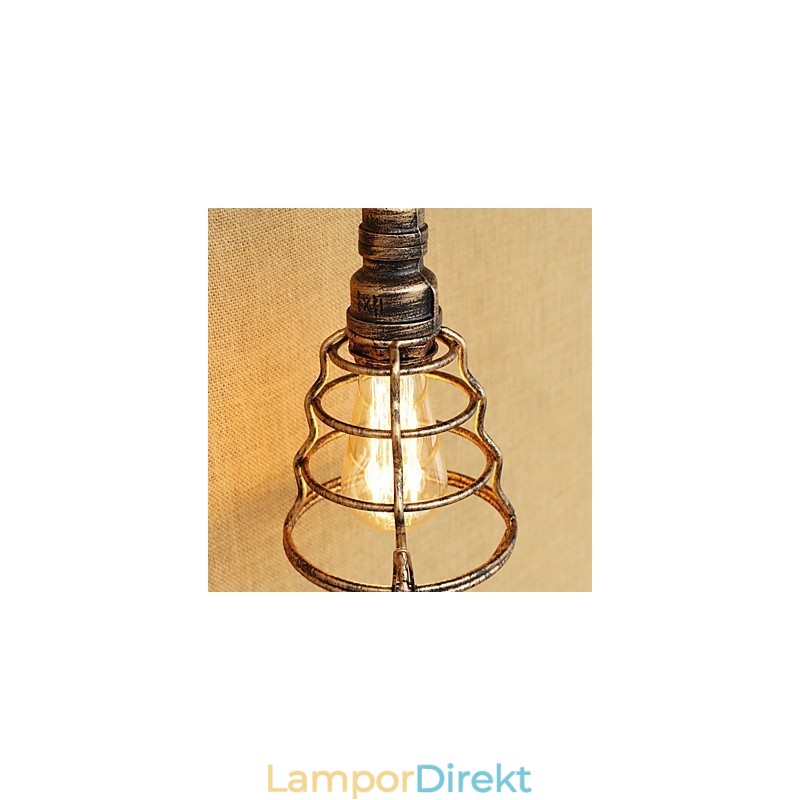 Country Retro Painting Feature För Mini Style Ambient Light Wall Sconces Wall Light