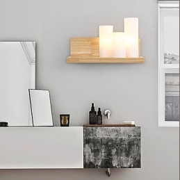 Modern Och Modern Svartoxidfinishfunktion För Ögonskydd Ambient Light Wall Sconces Wall Light