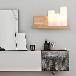 Modern Och Modern Svartoxidfinishfunktion För Ögonskydd Ambient Light Wall Sconces Wall Light