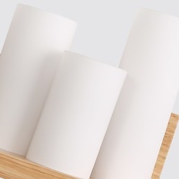 Modern Och Modern Svartoxidfinishfunktion För Ögonskydd Ambient Light Wall Sconces Wall Light