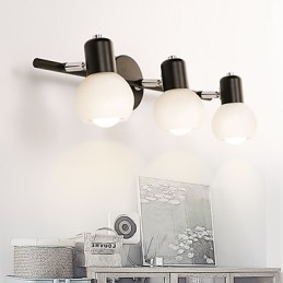 Rustic Lodge Galvaniserad Funktion För Downlight Badrumsbelysning Vägglampa