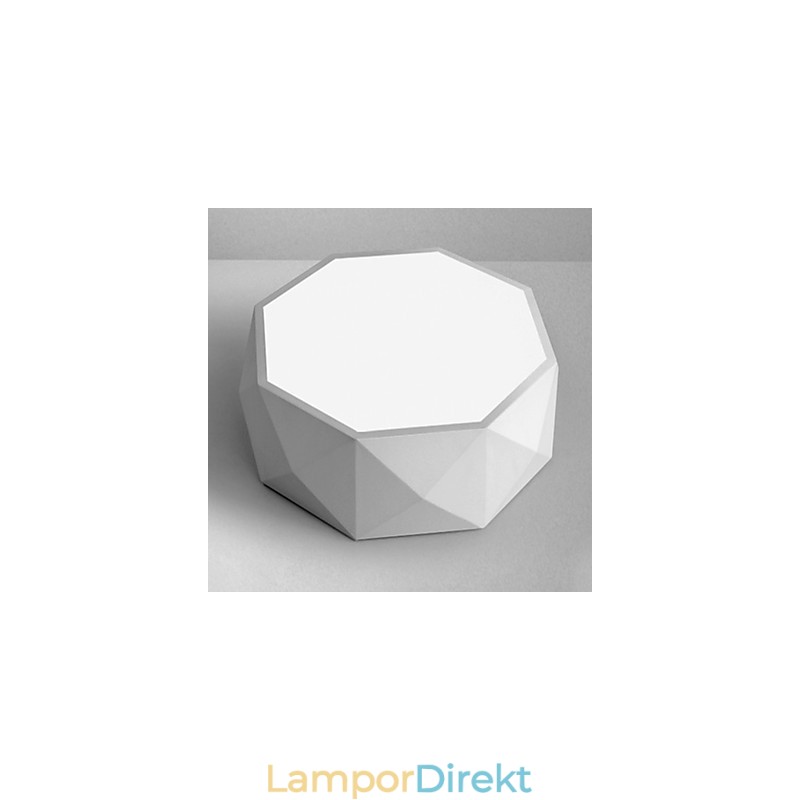 Geometriska Taklampor Vitt Ljus Kortfattad Modern