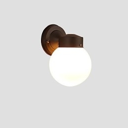 Modern Och Modern Svartoxidfinishfunktion För Mini Style Ambient Light Wall Sconces Wall Light